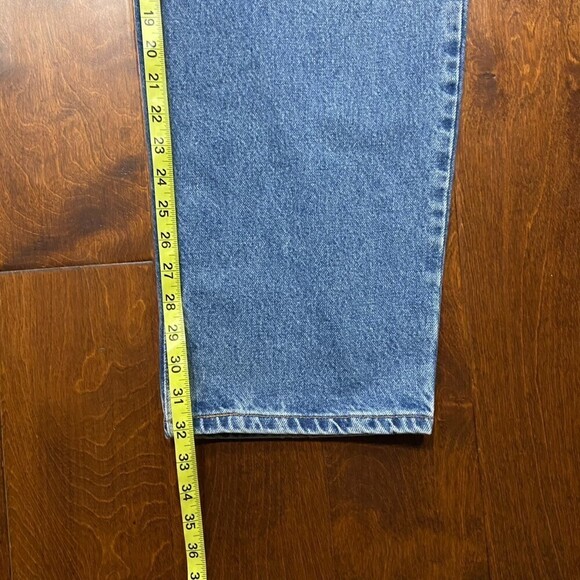 Levi's Vintage Y2K 560 Relaxed Fit Denim Blue Jeans Men's Size 42 x 31 - Picture 8 of 8